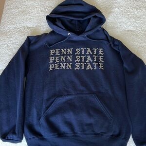 Penn State game day studded hoodie sz s/m